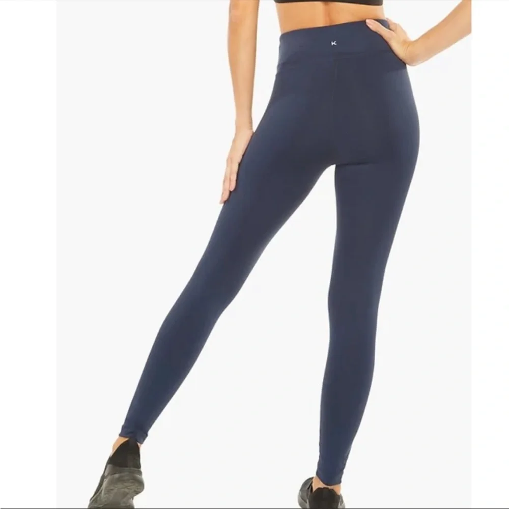 Koral Drive High Rise Blackout Leggings in Midnight Blue, Size Medium - Picture 3 of 8